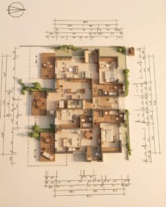 Grundriss Wohnung - (KI generiert)